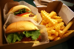 Burger and Fries